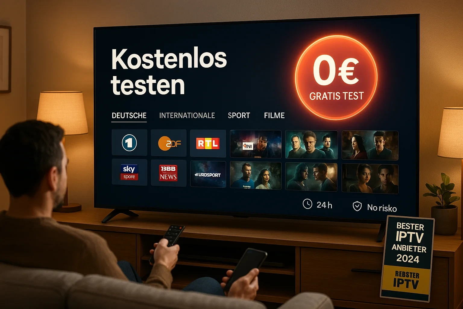 Bester IPTV Anbieter
