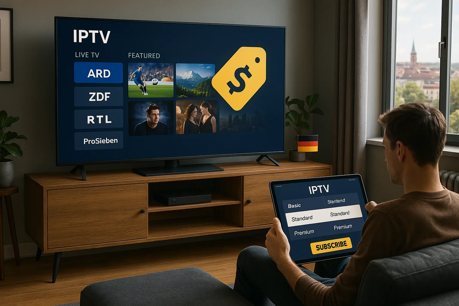 IPTV Abo günstig – Top IPTV Abonnement in Deutschland