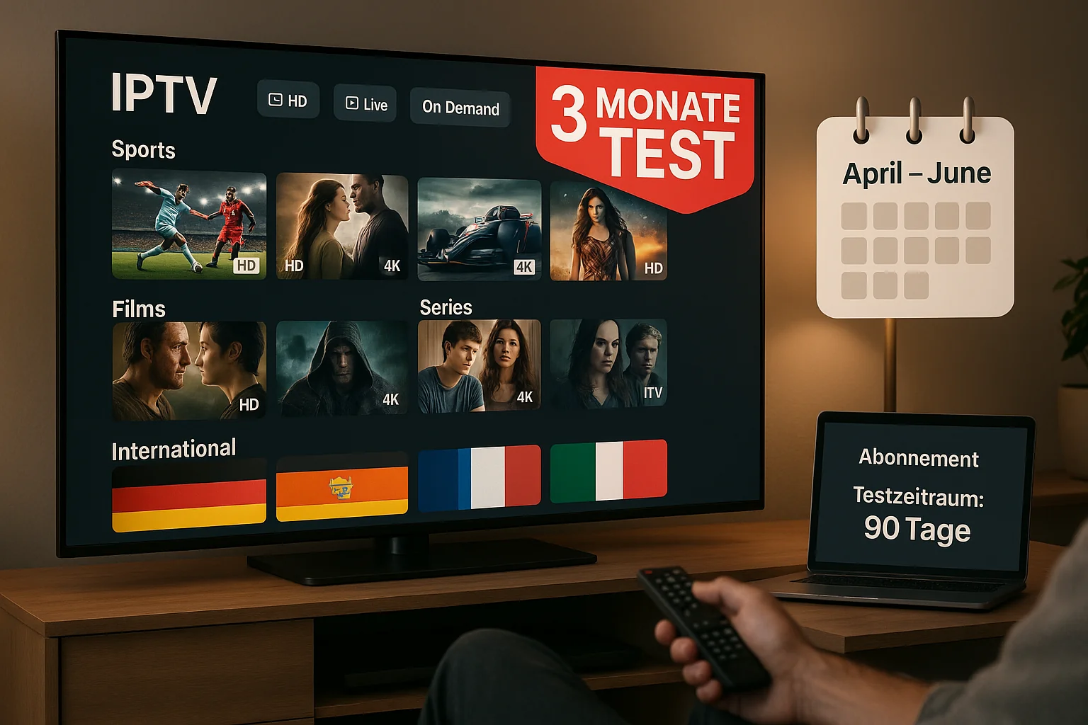 IPTV 3 Monate