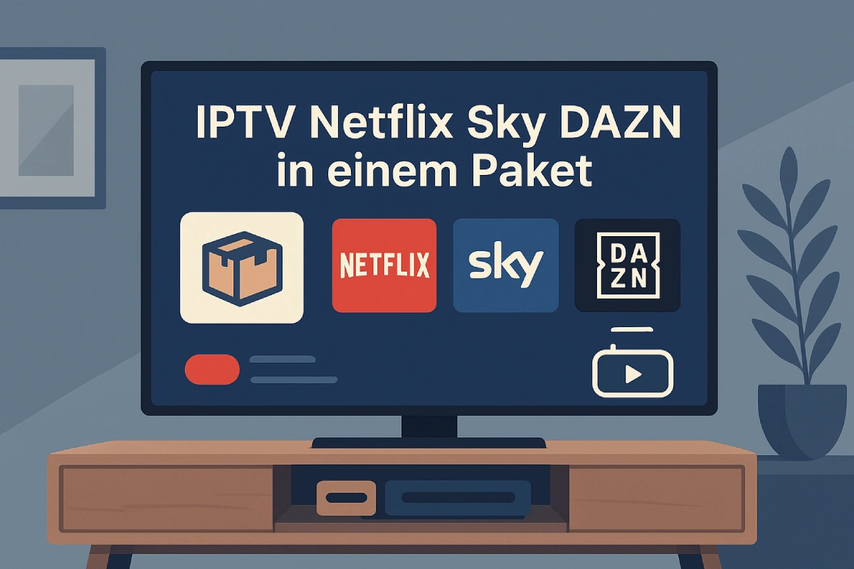 IPTV Sky DAZN Netflix