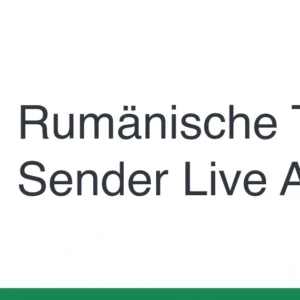 Rumänische TV-Sender über Internet