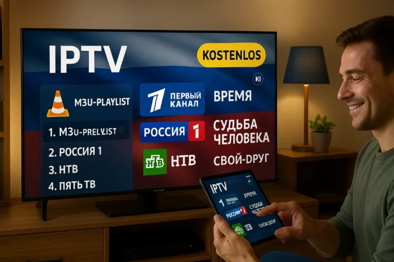 IPTV Russische Sender kostenlos M3U