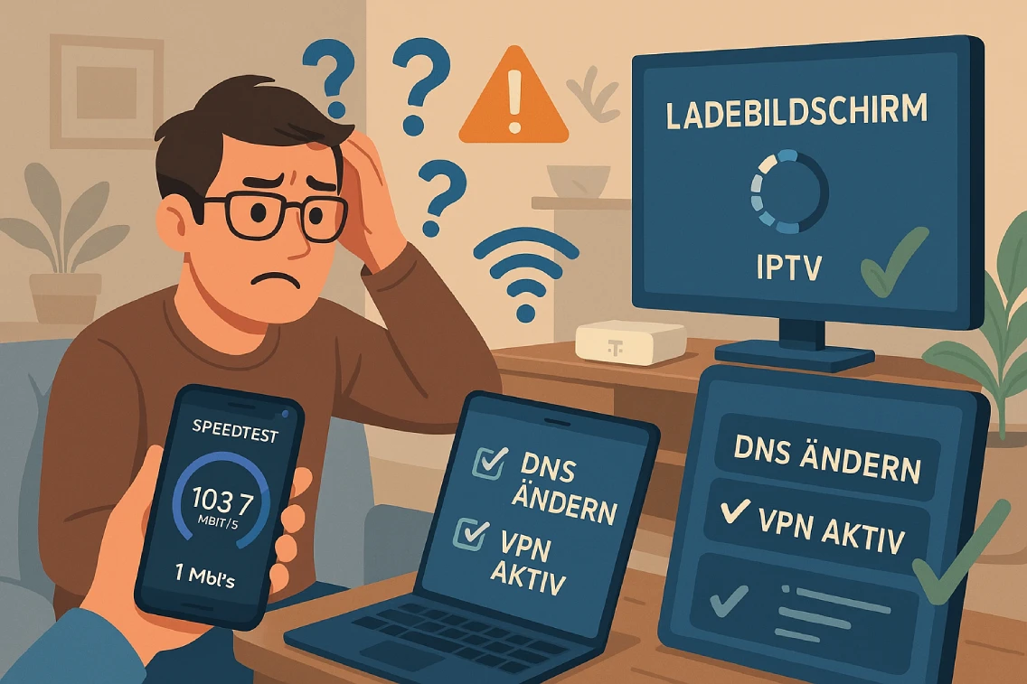 iptv hängt trotz schnellem internet telekom