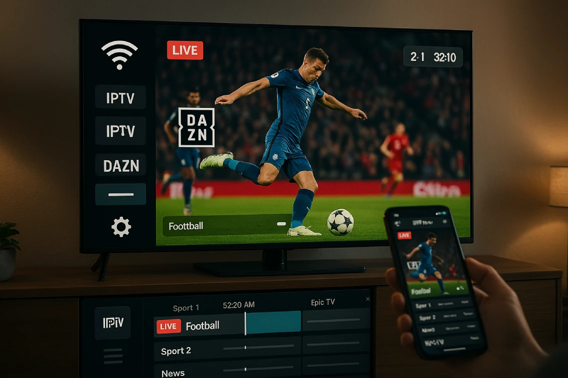 iptv url dazn – DAZN live sehen mit IPTV: So klappt’s ganz einfach