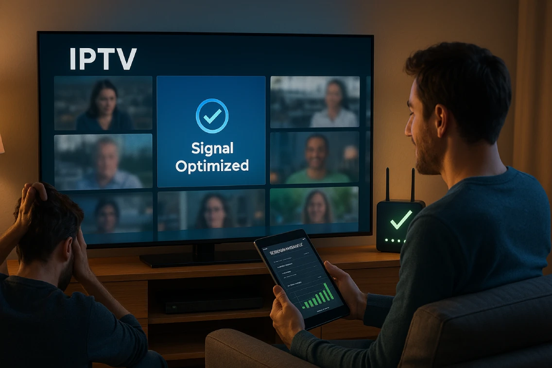 iptv hängt ständig