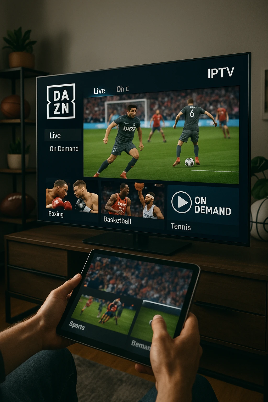 iptv dazn stream – Live-Sport auf Abruf: So klappt’s mit IPTV