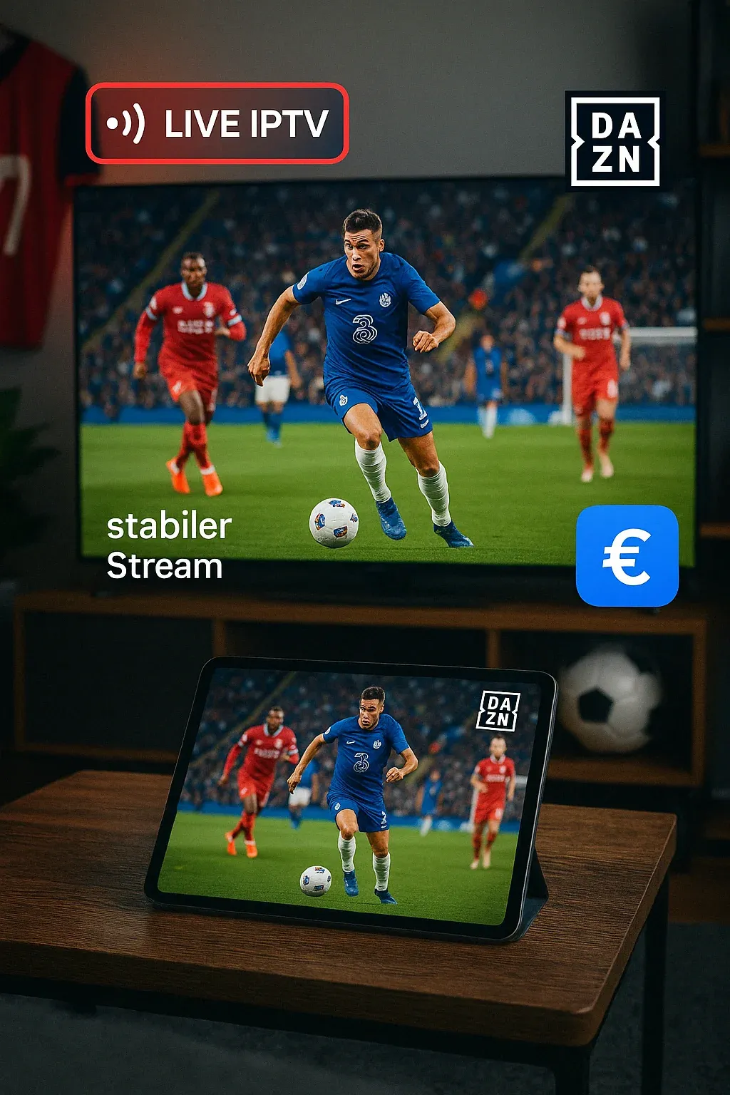 IPTV DAZN Stream