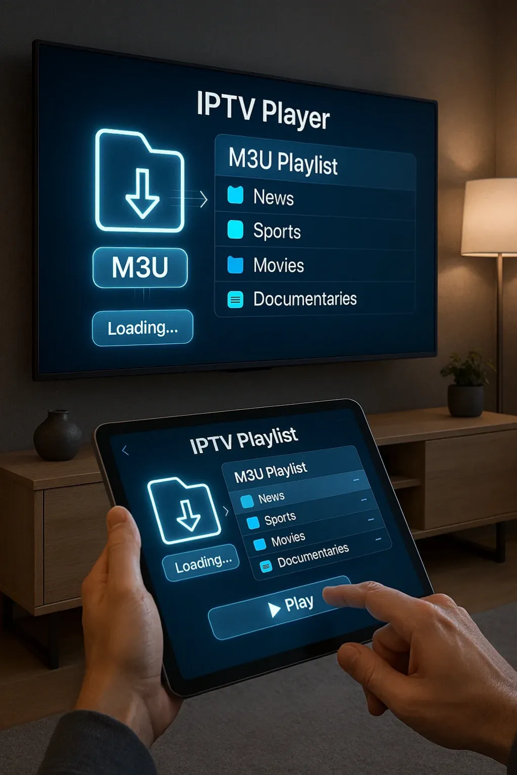 iptv player m3u playlist