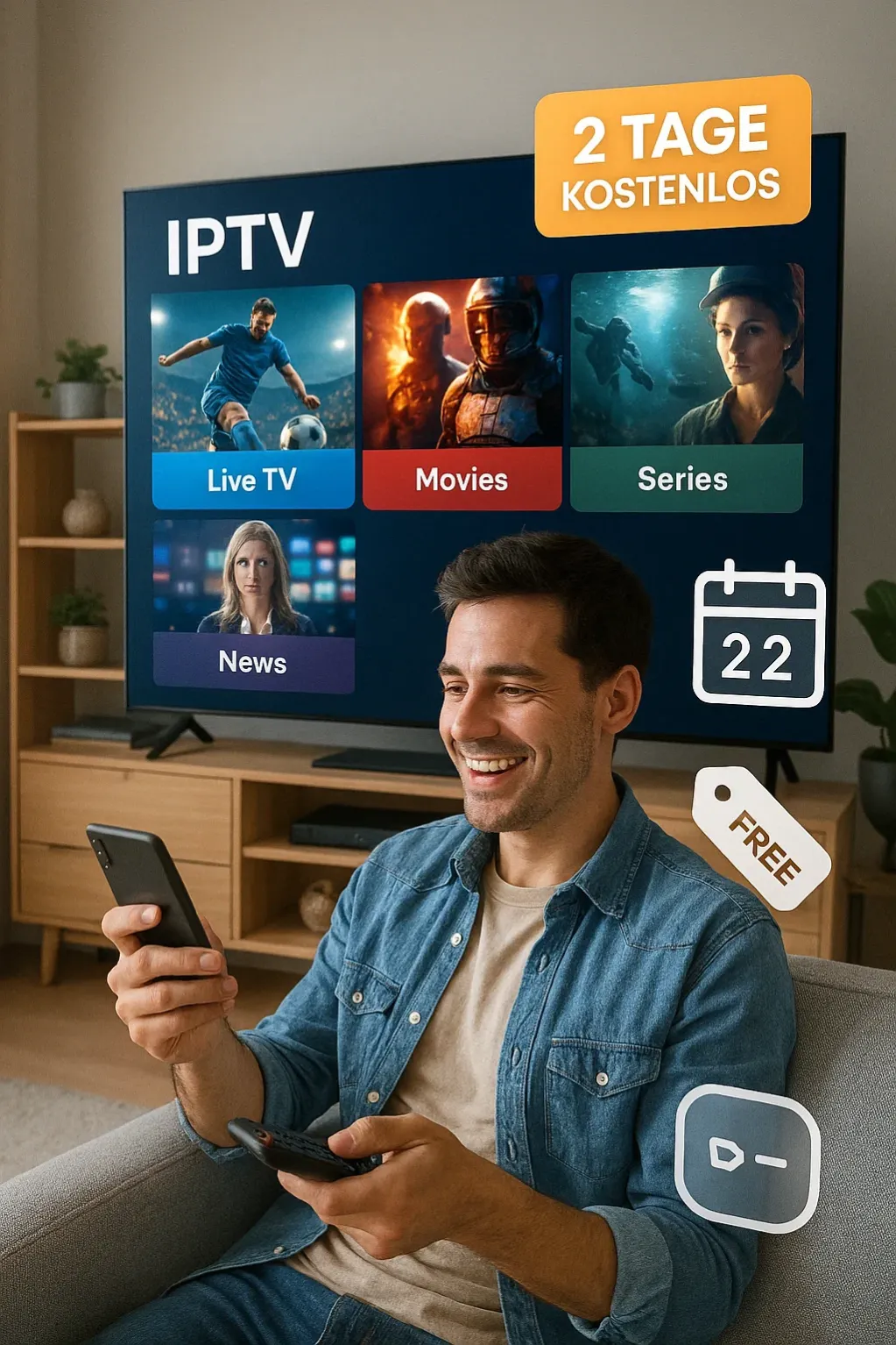 iptv gratis testen