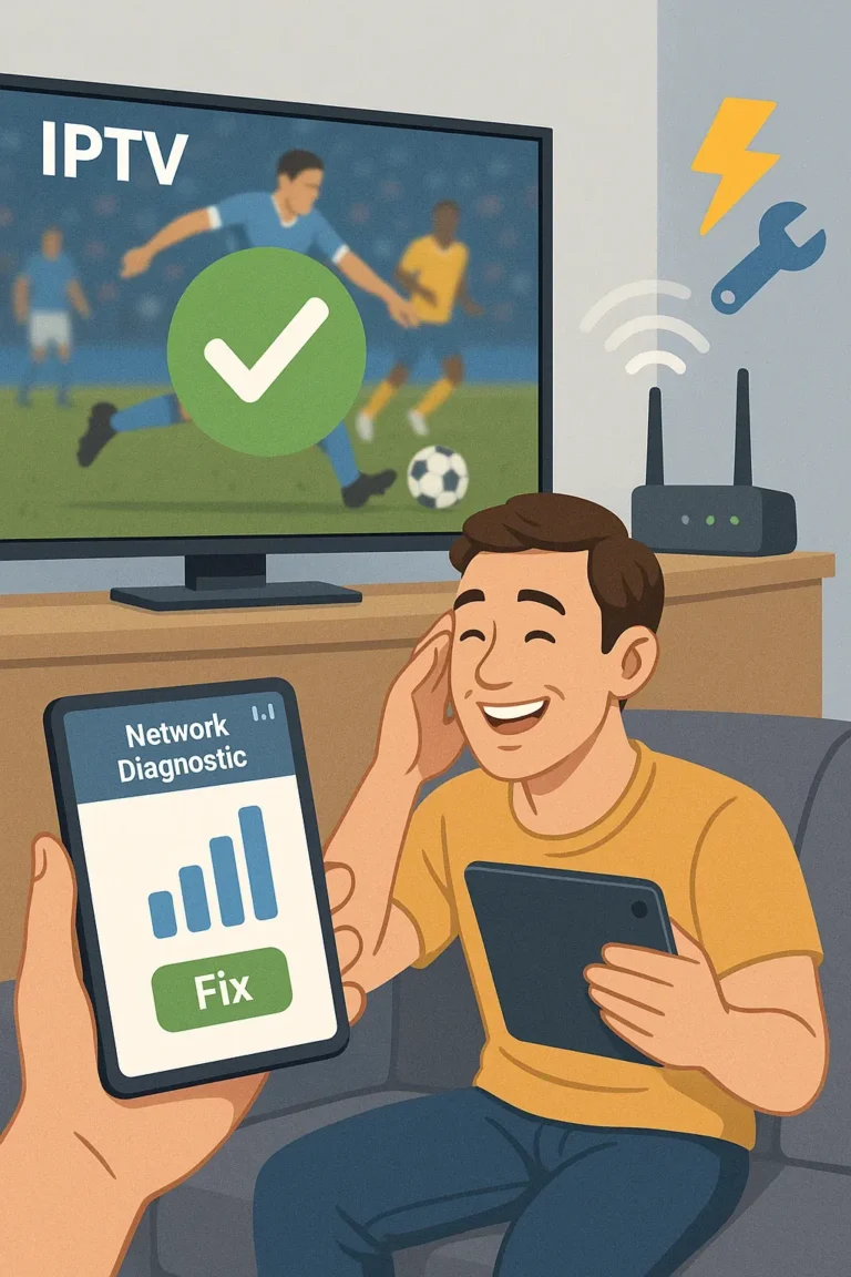 ip tv hängt