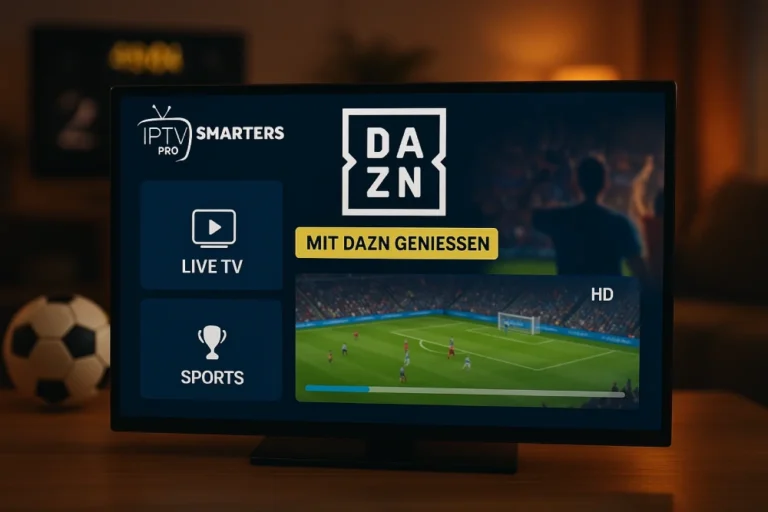 IPTV Smarters Pro DAZN – IPTV Smarters Pro mit DAZN nutzen