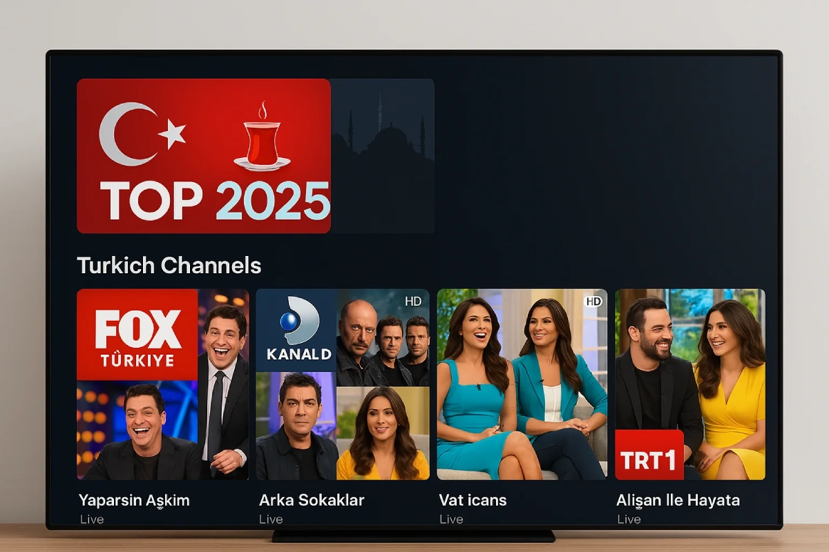 Türkisch IPTV – Die besten türkischen Sender 2025