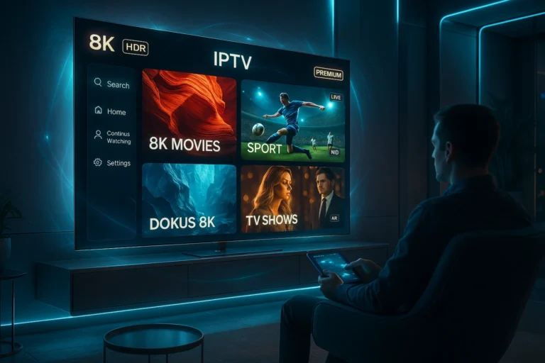 8K Premium IPTV – Zukunftssicheres TV in höchster Qualität