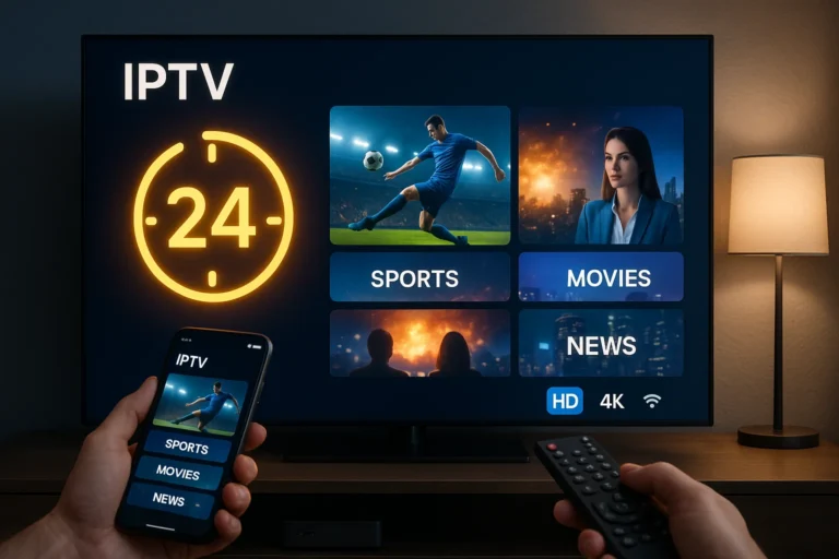 IPTV Test 24H – Kostenlos testen und sofort beste Qualität sehen