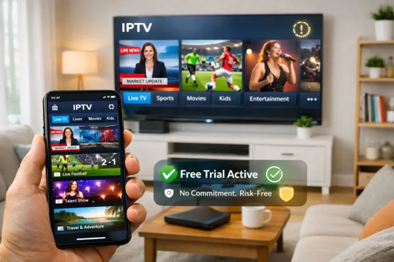 IPTV kostenlos testen – Unverbindlich & sofort startklar