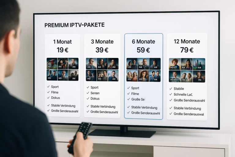 Premium IPTV Angebote – Große Senderauswahl zu Top-Preisen